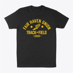 Fair Haven Union High School Track and Field Classic Dad T-Shirt