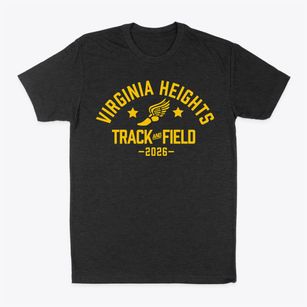 Virginia Heights Elementary School Track and Field Classic Dad T-Shirt
