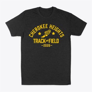 Cherokee Heights Middle School Track and Field Classic Dad T-Shirt