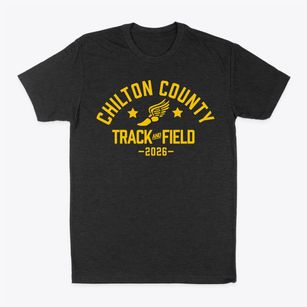 Chilton County High School Track and Field Classic Dad T-Shirt
