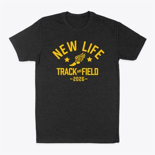 New Life Christian Academy Track and Field Classic Dad T-Shirt