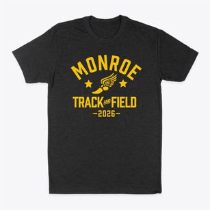 Monroe Academy Track and Field Classic Dad T-Shirt