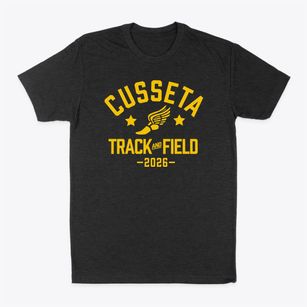 Cusseta Middle School Track and Field Classic Dad T-Shirt