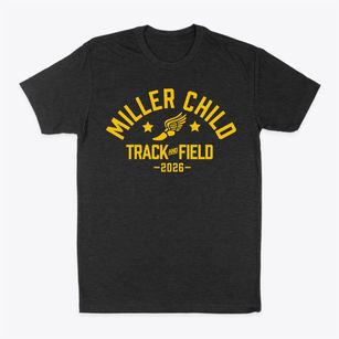 Miller Child Parent Center Track and Field Classic Dad T-Shirt