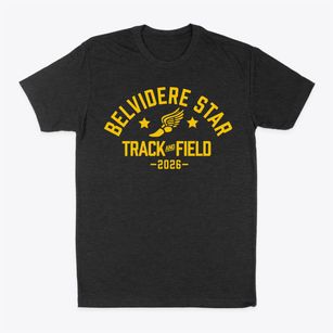 Belvidere Star Track and Field Classic Dad T-Shirt