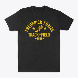 Frederick Fraize Track and Field Classic Dad T-Shirt