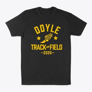 Doyle Elementary School Track and Field Classic Dad T-Shirt
