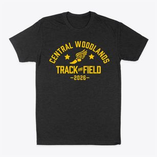 Central Woodlands 5/6 School Track and Field Classic Dad T-Shirt