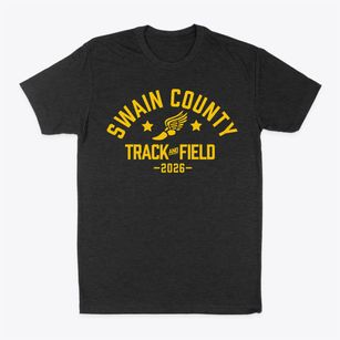 Swain County Middle School Track and Field Classic Dad T-Shirt