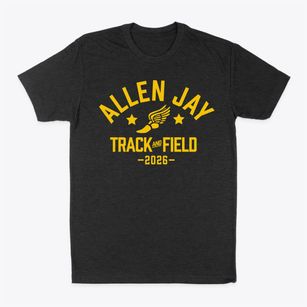 Allen Jay Elementary School Track and Field Classic Dad T-Shirt