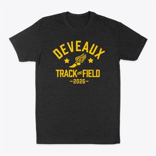 Deveaux Junior High School Track and Field Classic Dad T-Shirt
