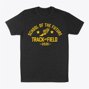 School Of The Future Track and Field Classic Dad T-Shirt