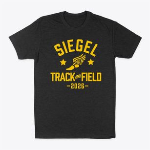 Siegel High School Track and Field Classic Dad T-Shirt