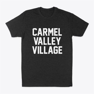 Carmel Valley Village California Classic Block Classic Dad T-Shirt