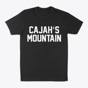 Cajah's Mountain North Carolina Classic Block Classic Dad T-Shirt
