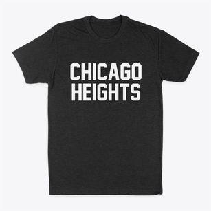 Chicago Heights Illinois Classic Block Classic Dad T-Shirt