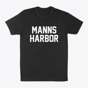 Manns Harbor North Carolina Classic Block Classic Dad T-Shirt