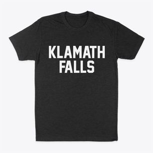 Klamath Falls Oregon Classic Block Classic Dad T-Shirt