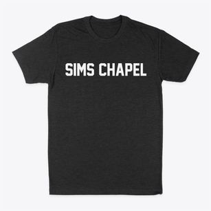 Sims Chapel Alabama Classic Block Classic Dad T-Shirt