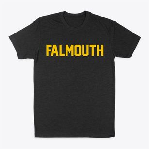 Falmouth Maine Classic Block Classic Dad T-Shirt