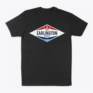 Earlington Kentucky Diamond Star Classic Dad T-Shirt