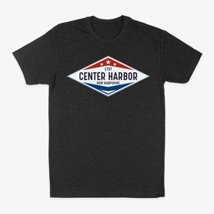 Center Harbor New Hampshire Diamond Star Classic Dad T-Shirt