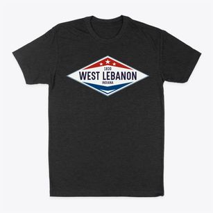 West Lebanon Indiana Diamond Star Classic Dad T-Shirt