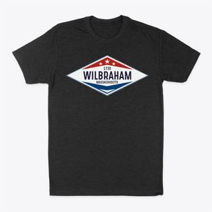 Wilbraham Massachusetts Diamond Star Classic Dad T-Shirt