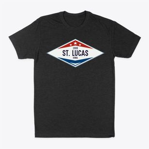 St. Lucas Iowa Diamond Star Classic Dad T-Shirt