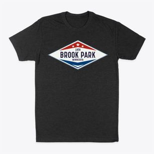 Brook Park Minnesota Diamond Star Classic Dad T-Shirt