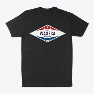 Waseca Minnesota Diamond Star Classic Dad T-Shirt