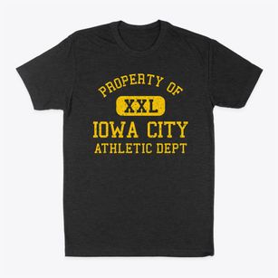 Iowa City Iowa Athletic Dept Classic Dad T-Shirt