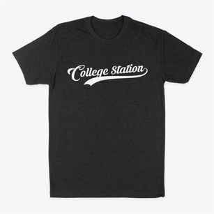 College Station Texas Vintage Team Classic Dad T-Shirt