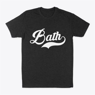 Bath Maine Vintage Team Classic Dad T-Shirt
