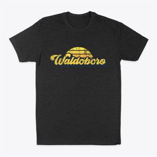 Waldoboro Maine Sublime Sunset Classic Dad T-Shirt
