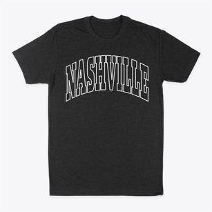 Nashville Arkansas Trendy Block Classic Dad T-Shirt