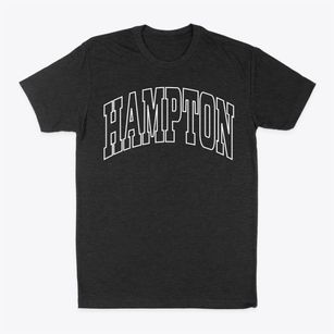 Hampton South Carolina Trendy Block Classic Dad T-Shirt