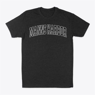 Manns Harbor North Carolina Trendy Block Classic Dad T-Shirt