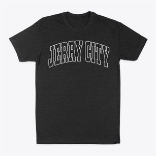 Jerry City Ohio Trendy Block Classic Dad T-Shirt