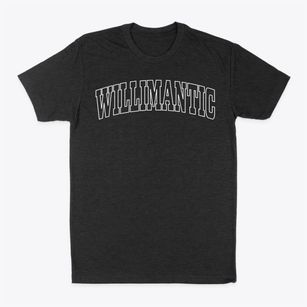 Willimantic Maine Trendy Block Classic Dad T-Shirt