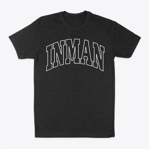 Inman Nebraska Trendy Block Classic Dad T-Shirt
