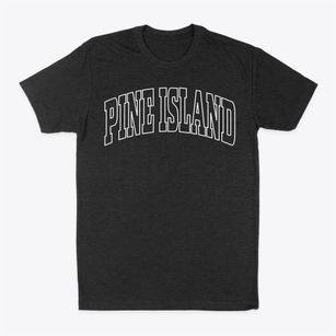 Pine Island Florida Trendy Block Classic Dad T-Shirt