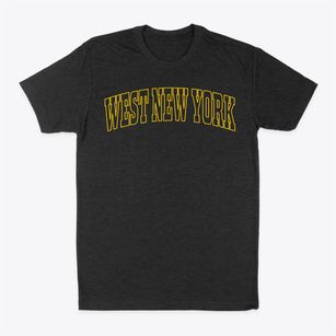 West New York New Jersey Trendy Block Classic Dad T-Shirt