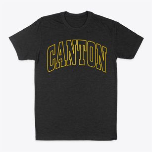 Canton Texas Trendy Block Classic Dad T-Shirt