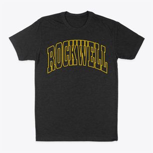 Rockwell Iowa Trendy Block Classic Dad T-Shirt