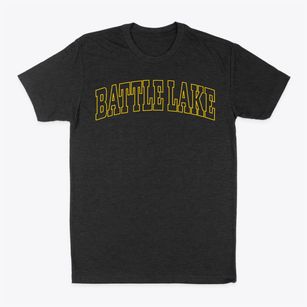 Battle Lake Minnesota Trendy Block Classic Dad T-Shirt