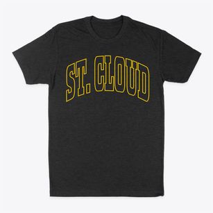 St. Cloud Wisconsin Trendy Block Classic Dad T-Shirt