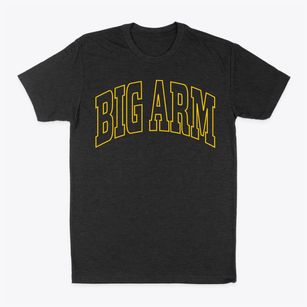 Big Arm Montana Trendy Block Classic Dad T-Shirt
