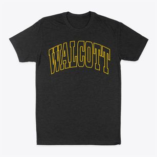 Walcott North Dakota Trendy Block Classic Dad T-Shirt