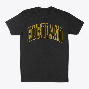 Hurdland Missouri Trendy Block Classic Dad T-Shirt